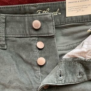 Cordorouy High-Waisted Skinny